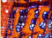 Mikrofoto von Lindenbast, rezent. Die orange gefrbten Partien sind die Faserbndel (links aussen Holz)