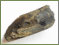 Verkohltes Buchenast-Fragment mit schiefer Schnittflche. Vermutlich mit anderen sten Reste eines Flechtwerkes